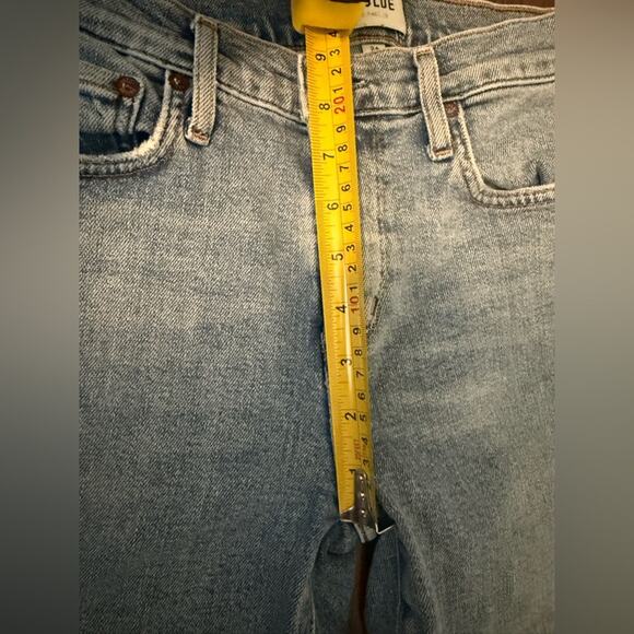 AGOLDE Sophie mid rise ankle distressed jeans 24 - Picture 11 of 11